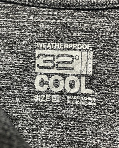 32 Cool Gray Sport Polo T Shirt For Men XXL | Preloved Labels
