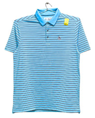 Penguin Blue Sport Polo T Shirt For Men M | Preloved Labels