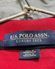 Polo U.S. Assn Red Sport Polo T Shirt For Men XL | Preloved Labels