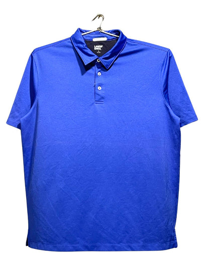 Land's End Blue Sport Polo T Shirt For Men L | Preloved Labels