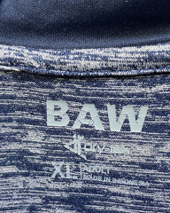 BAW Blue Sport Polo T Shirt For Men XL | Preloved Labels