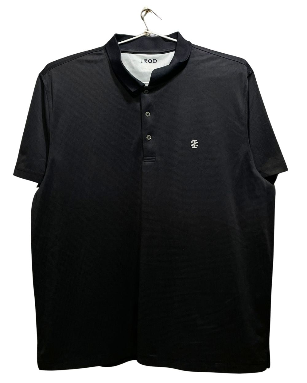 Izod Black Sport Polo T Shirt For Men XXL | Preloved Labels
