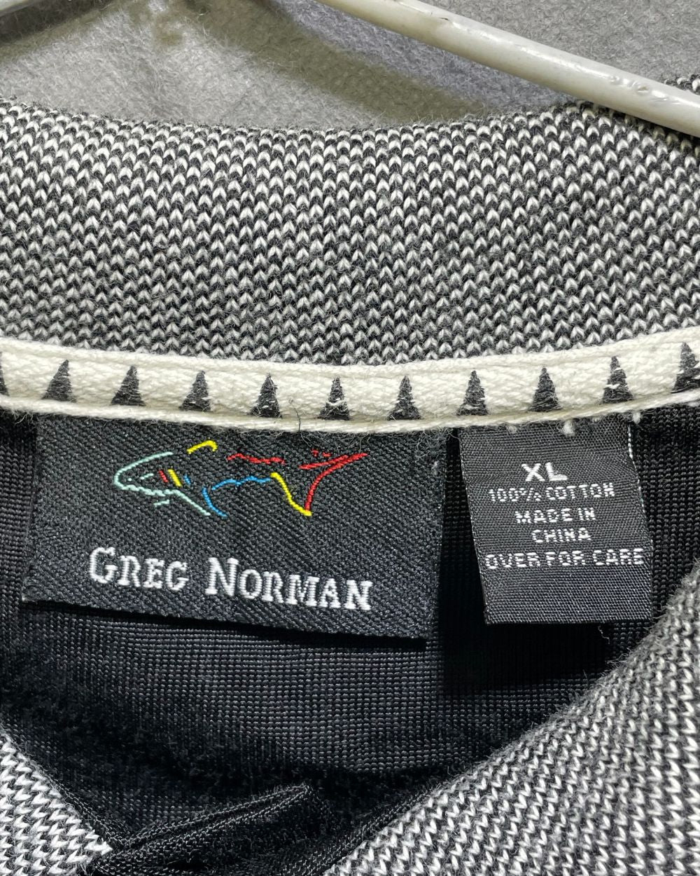 Greg Norman Black Sport Polo T Shirt For Men XL | Preloved Labels