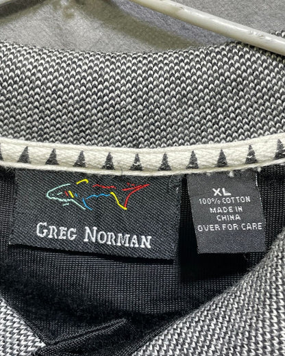 Greg Norman Black Sport Polo T Shirt For Men XL | Preloved Labels