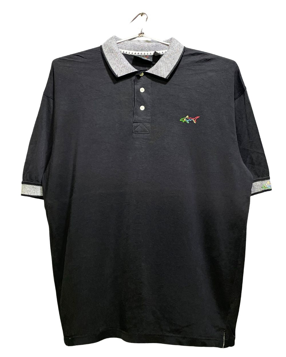 Greg Norman Black Sport Polo T Shirt For Men XL | Preloved Labels