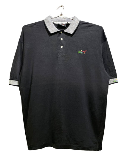 Greg Norman Black Sport Polo T Shirt For Men XL | Preloved Labels