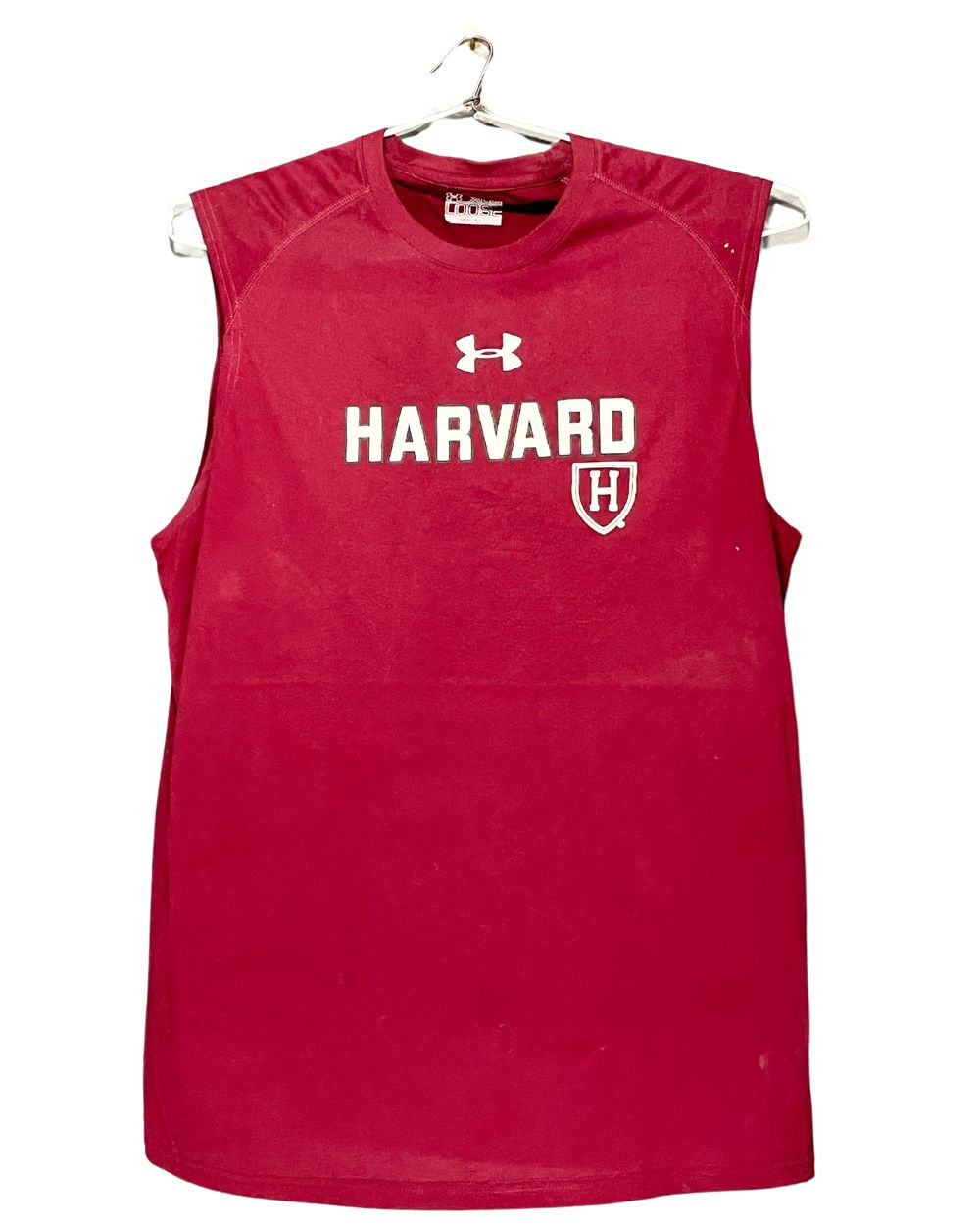 Under Armour Maroon Vest Sports T Shirt For Men XL | Preloved Labels