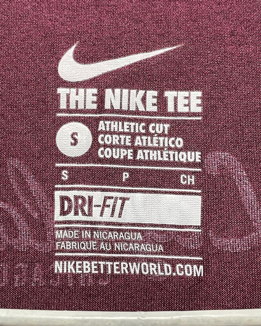 Nike Maroon Sports T Shirt For Men S | Preloved Labels