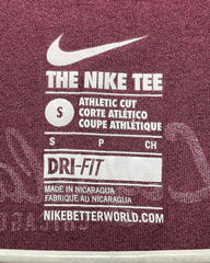 Nike Maroon Sports T Shirt For Men S | Preloved Labels