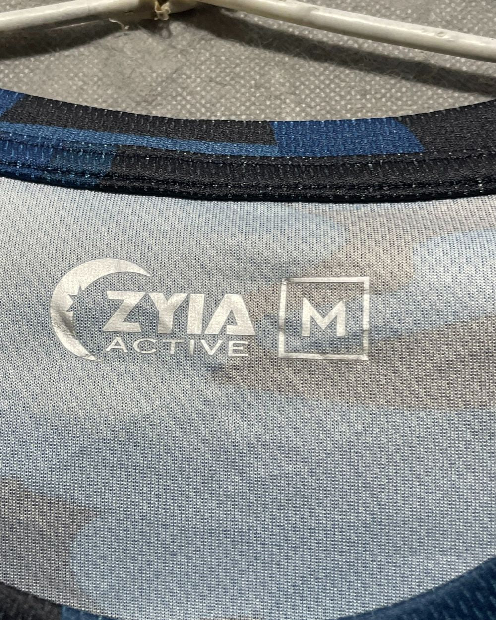 Zyia Active Blue Sports T Shirt For Men M | Preloved Labels