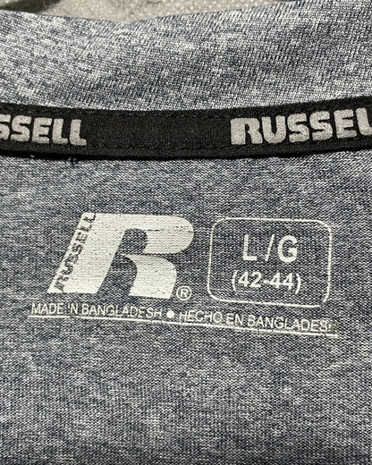 Russell Gray Sports T Shirt For Men L | Preloved Labels