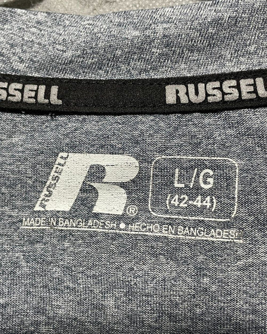 Russell Gray Sports T Shirt For Men L | Preloved Labels