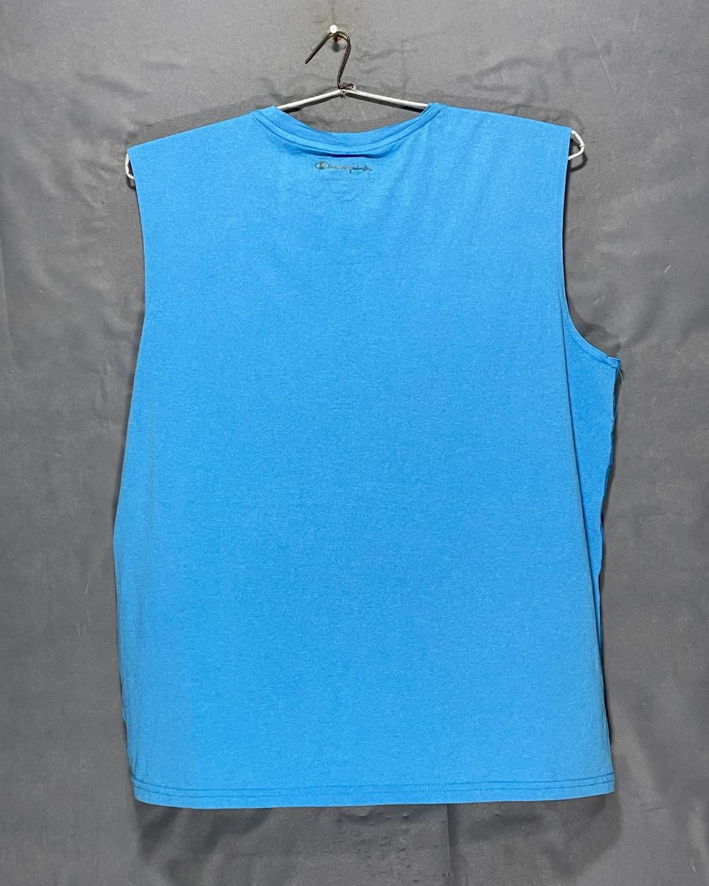 Champion Blue Vest Sports T Shirt For Men XL | Preloved Labels
