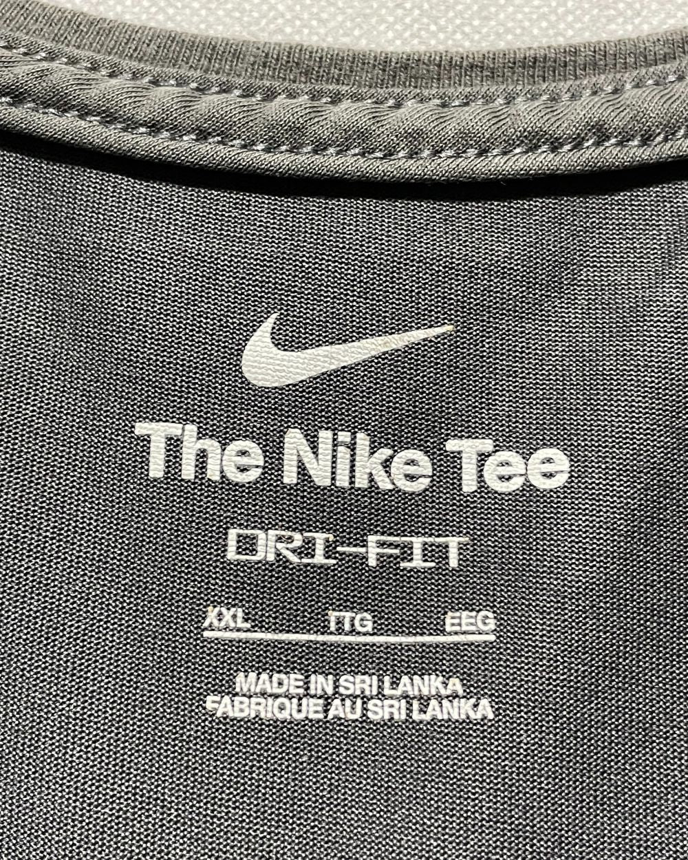 Nike Gray Sports T Shirt For Men XL | Preloved Labels