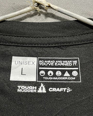 Tough Mudder Black Sports T Shirt For Men L | Preloved Labels
