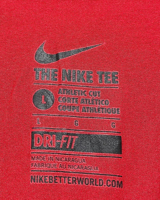 Nike Red Sports T Shirt For Men L | Preloved Labels