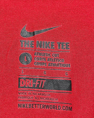 Nike Red Sports T Shirt For Men L | Preloved Labels