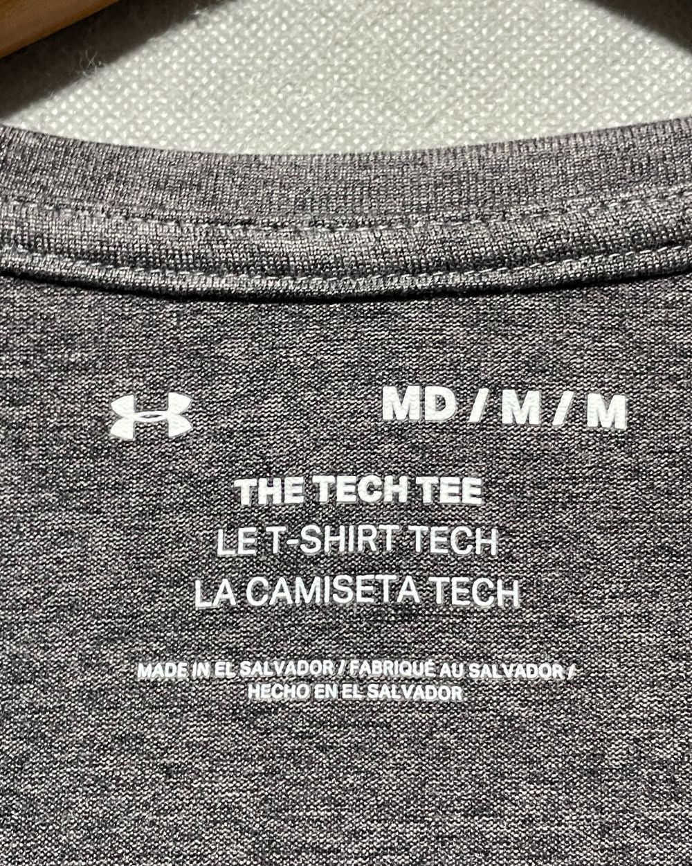 Under Armour Gray Sports T Shirt For Men M | Preloved Labels
