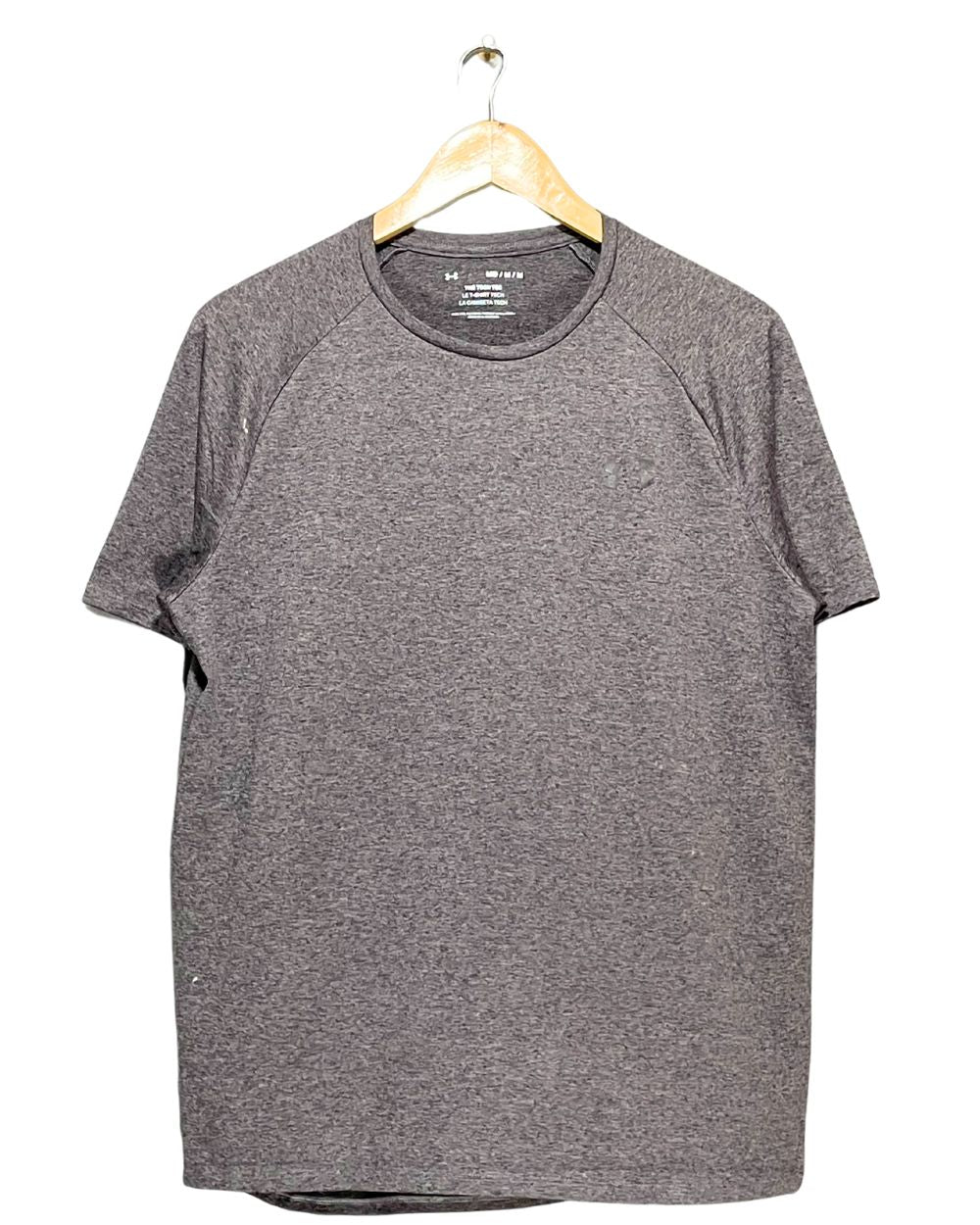 Under Armour Gray Sports T Shirt For Men M | Preloved Labels