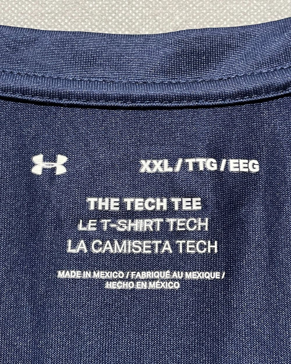 Under Armour Blue Sports T Shirt For Men XXL | Preloved Labels