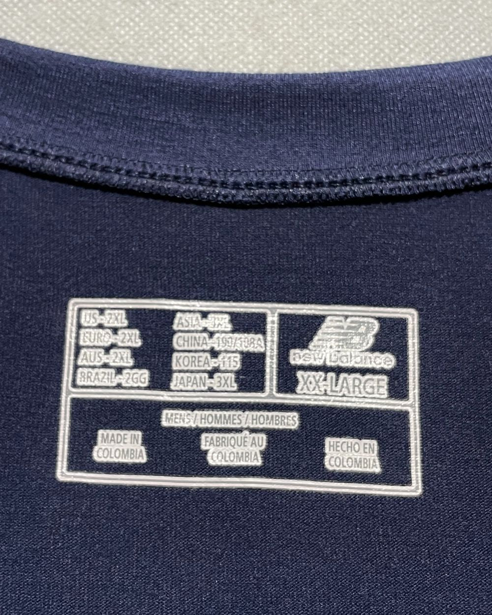 New Balance Blue Sports T Shirt For Men 3X Large | Preloved Labels