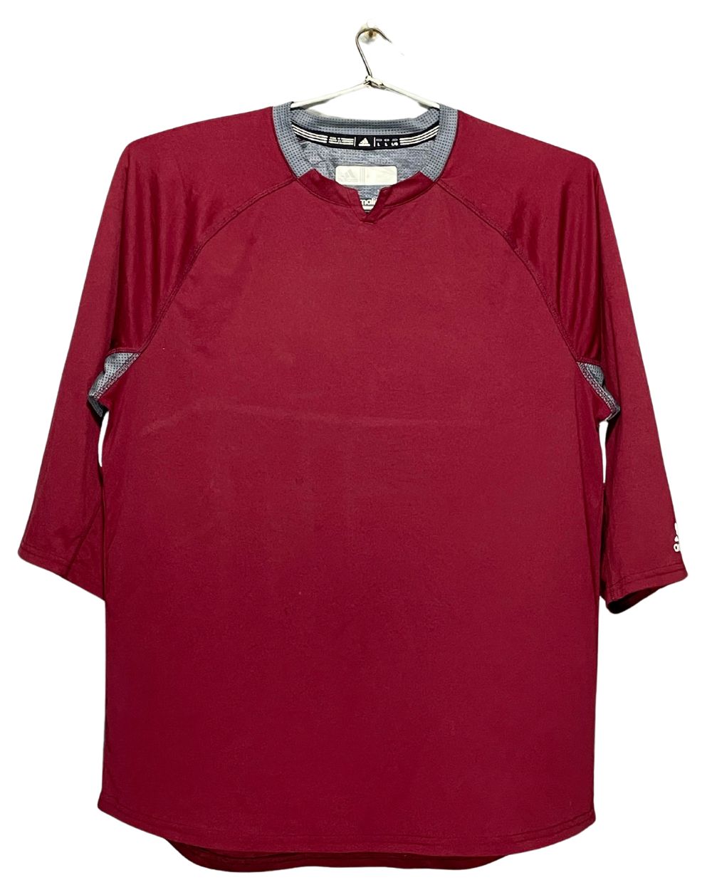 Adidas Maroon Sports T Shirt For Men L | Preloved Labels