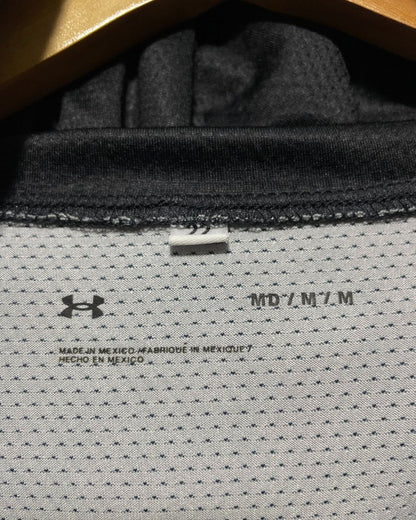 Under Armour Black Hood Sports T Shirt For Men L | Preloved Labels