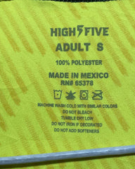 High Five Yellow Sports T Shirt For Men S | Preloved Labels