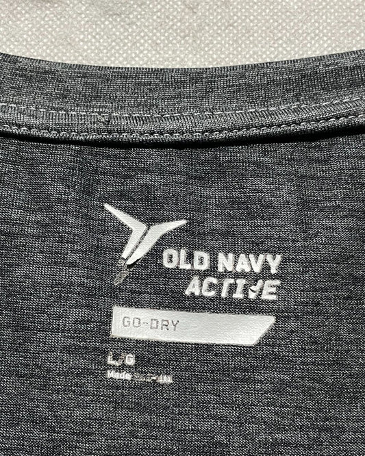 Old Navy Gray Sports T Shirt For Men L | Preloved Labels