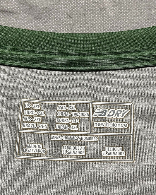 New Balance Gray Sports T Shirt For Men XXL | Preloved Labels