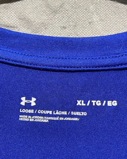 Under Armour Blue Sports T Shirt For Men XL | Preloved Labels