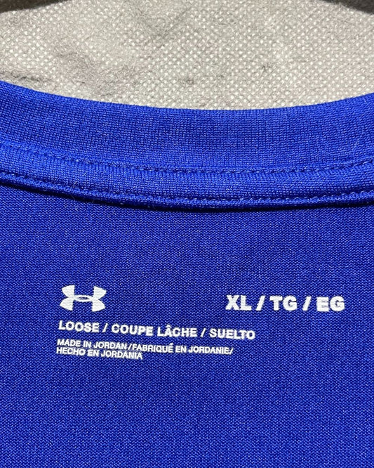 Under Armour Blue Sports T Shirt For Men XL | Preloved Labels