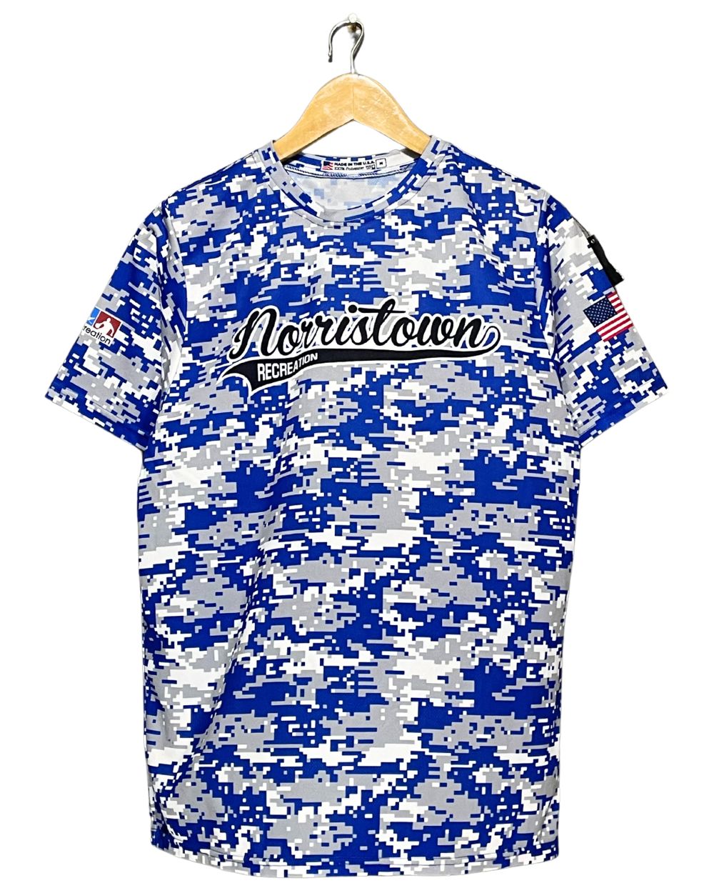 Norristown Camouflage Sports T Shirt For Men M | Preloved Labels