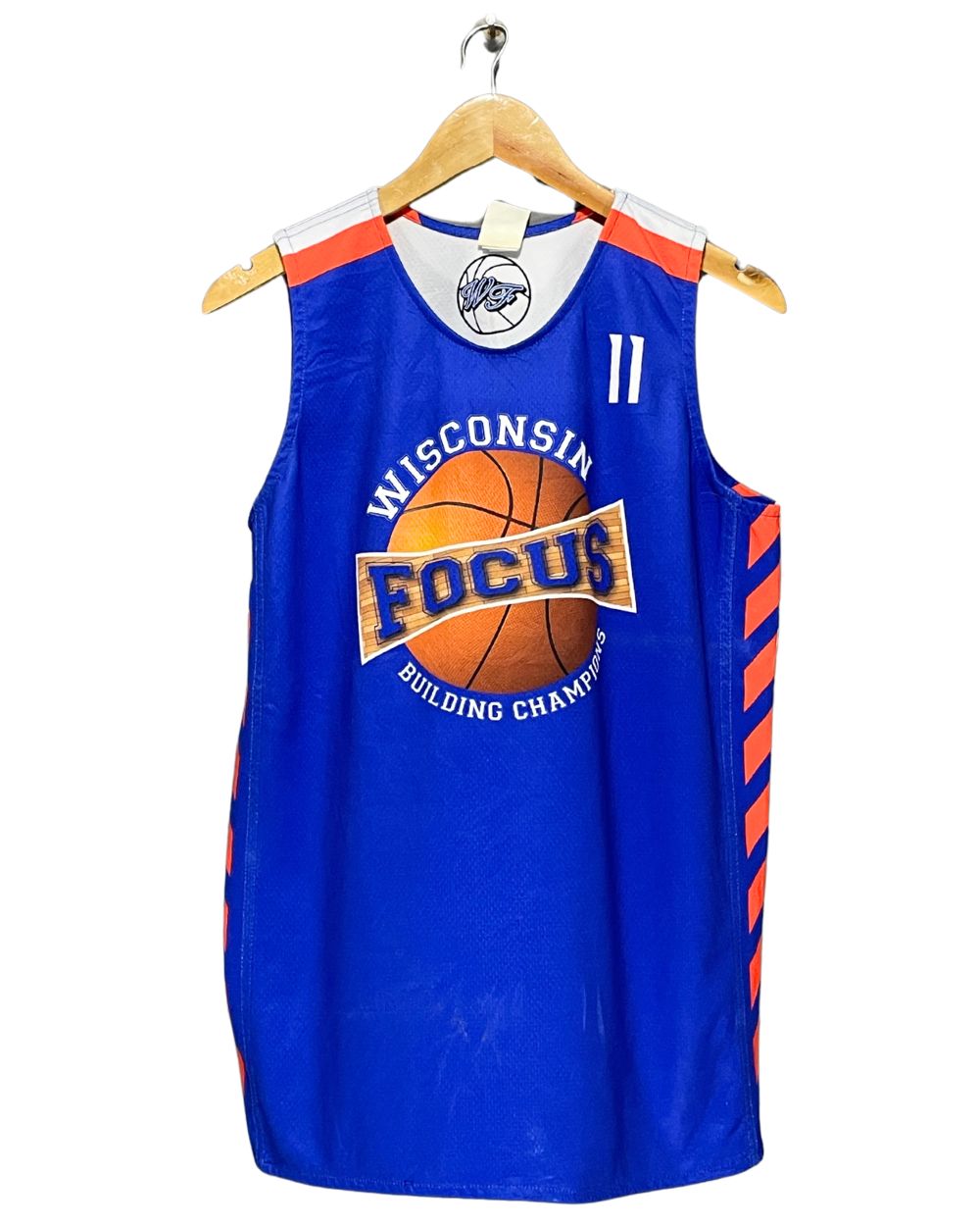 Alleson Blue Vest Sports T Shirt For Men M | Preloved Labels