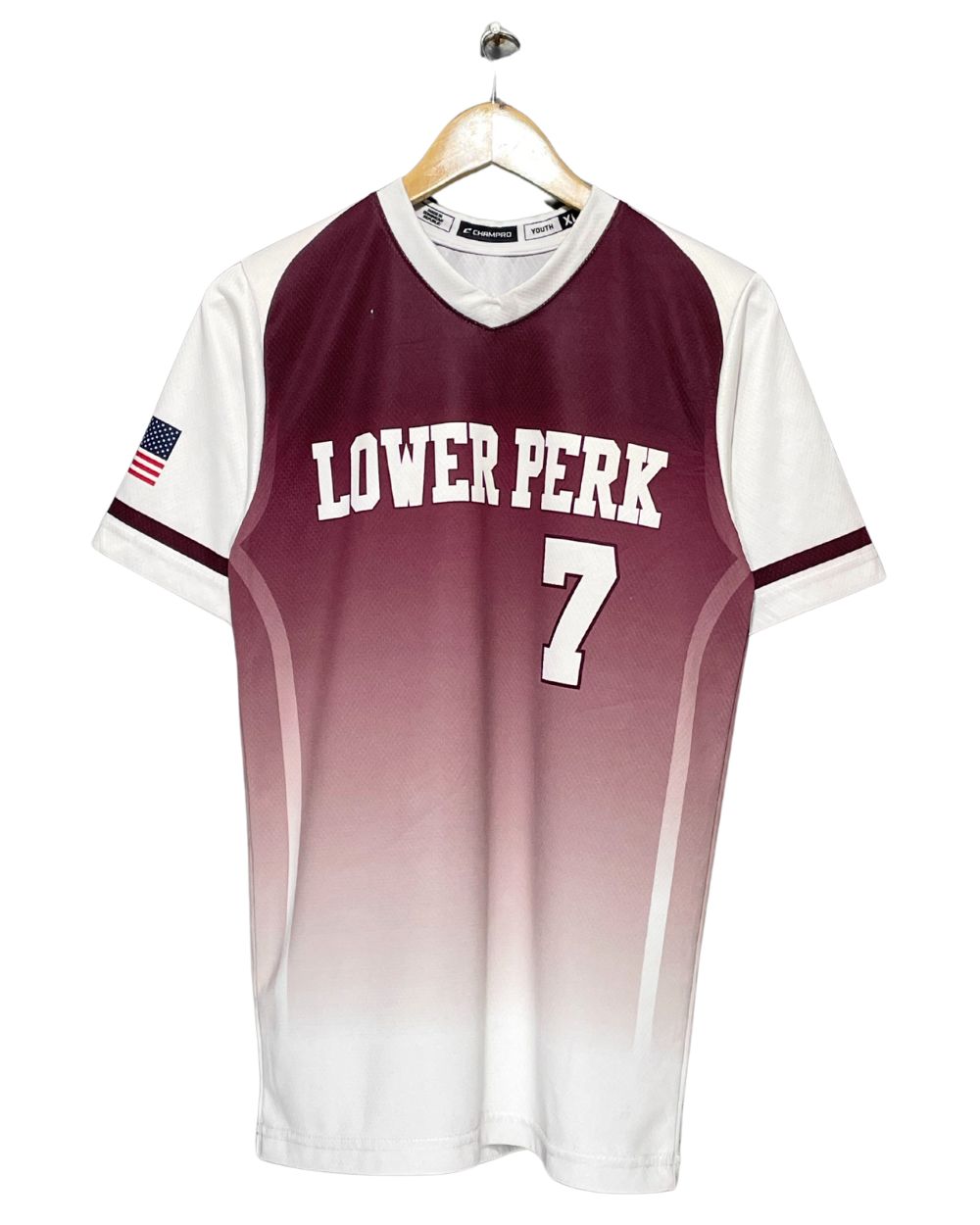 Champro Maroon Sports T Shirt For Men S | Preloved Labels