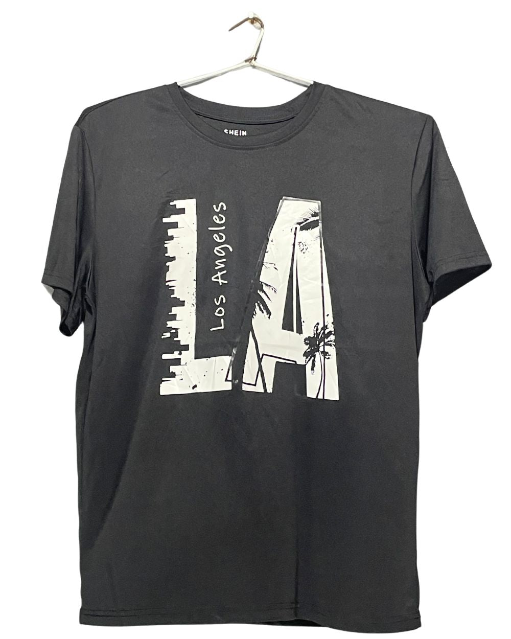 SHEIN Black Sports T Shirt For Men XL | Preloved Labels