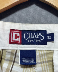 Chaps Cream Cotton Short For Men L | Preloved Labels