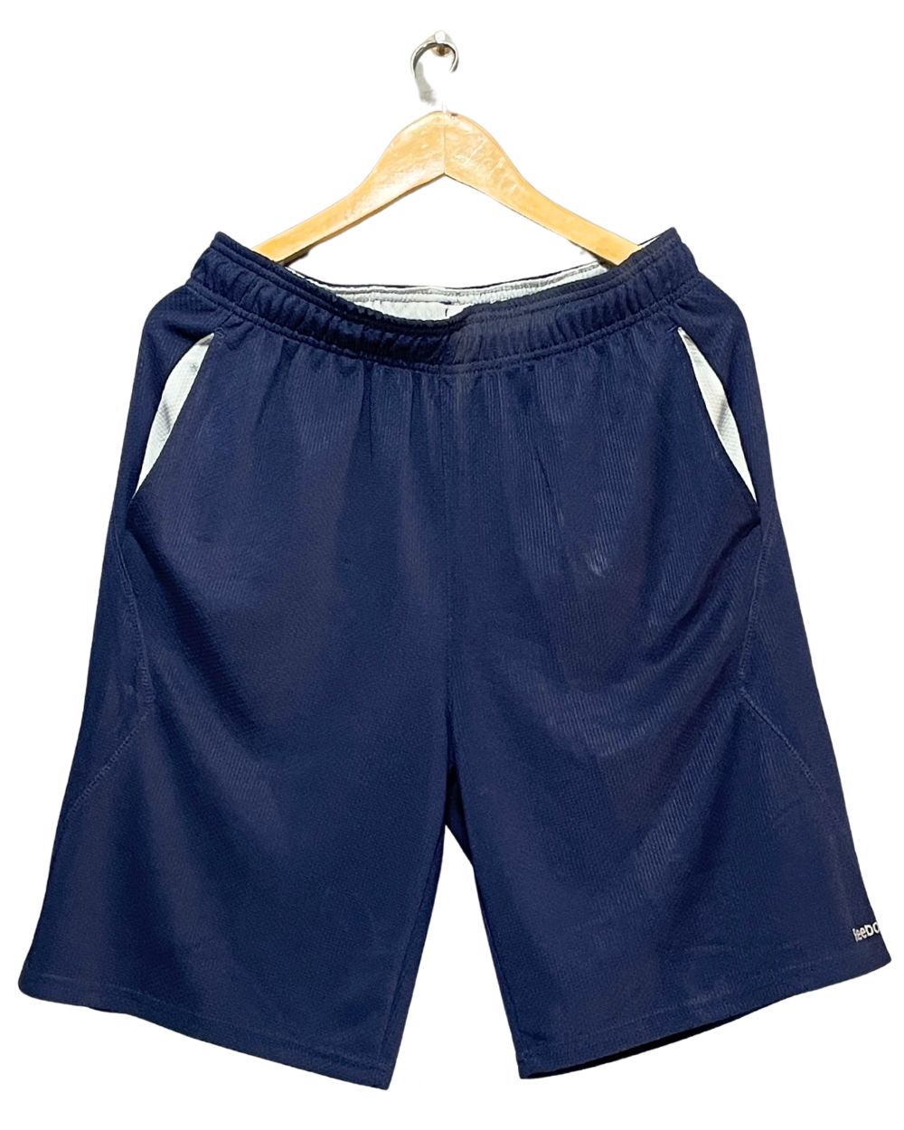 Reebok Blue Cotton Short For Men Large | Preloved Labels