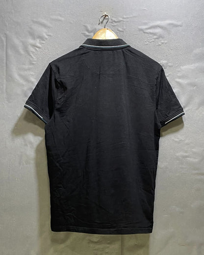 Fried Denim Black Sport Polo T Shirt For Men L | Preloved Labels