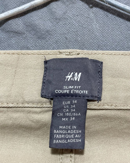 H&M Cream Jeans For Men L | Preloved Labels
