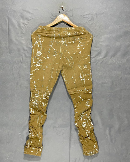 Encrypted Khaki Cotton For Men Cargo Pant XS | Preloved Labels
