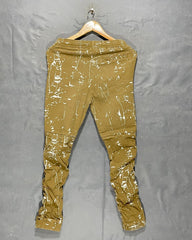 Encrypted Khaki Cotton For Men Cargo Pant XS | Preloved Labels