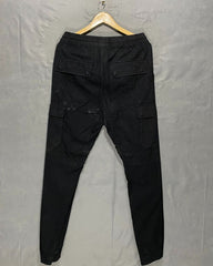 H&M Black Cotton For Men Cargo Pant M | Preloved Labels