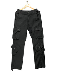 Matchstick Black Cotton For Men Cargo Pant XS | Preloved Labels