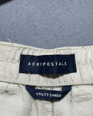 Aeropostale Cream Cotton For Men Cargo Pant L | Preloved Labels