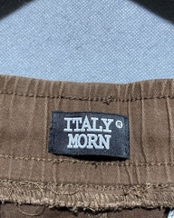 Italy Morn Brown Cotton For Men Cargo Pant L | Preloved Labels