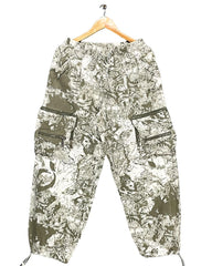 Boohooman Green Cotton For Men Cargo Pant S | Preloved Labels