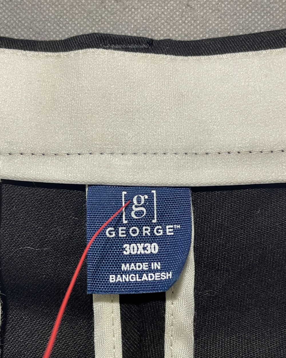 George Black Cotton Dress Pant For Men M | Preloved Labels