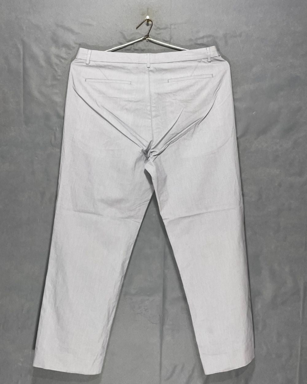 Calvin Klein Gray Cotton Dress Pant For Men L | Preloved Labels