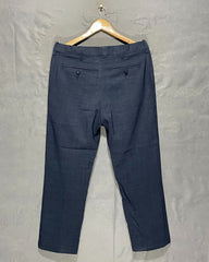 Savane Blue Cotton Dress Pant For Men L | Preloved Labels